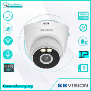 Camera IP WIFI Full color Kbvision KX-WF42 Trong Nhà Xoay