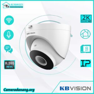 Camera IP WIFI Kbvision KX-A2012WN-A Trong Nhà Xoay