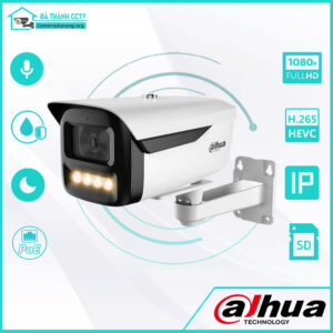 Camera IP Dahua DH-IPC-HFW2249M-AS-LED-B Ngoài Trời Cố Định