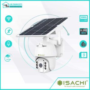 Camera IP Wifi Isachi Ngoài Trời Kết Nối 4G Năng Lượng Mặt Trời SC-PT04GW