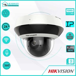 Camera IP Mini Hikvision DS-2DE2A404IW-DE3/W Trong Nhà Xoay 360