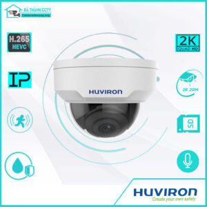 Camera IP Huviron Dome HU-ND421D/I3E Hồng Ngoại
