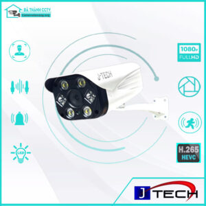 Camera IP J-Tech UAI8208CS (3MP /Human Detect/Face ID/Smart Led/ Loa) Ngoài trời