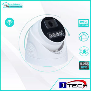 Camera IP J-Tech UAI5284C (3MP / Human Detect / Face ID / Smart Led)