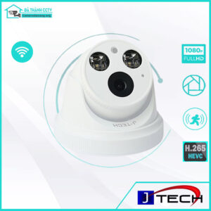 Camera IP J-Tech UAI5282C (3MP / Human Detect / Face ID / Smart Led)