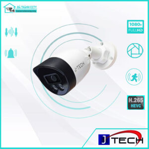 Camera IP J-Tech UHD5723CS (3MP / Human Detect / Face ID / Loa) Ngoài Trời
