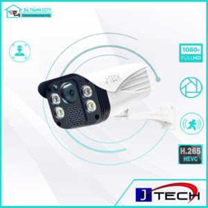 Camera IP J-Tech UHD8205C (3MP / Human Detect / Face ID) Ngoài Trời