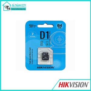 Thẻ nhớ Micro SD 64Gb Hikvision HS-TF-D1/64G