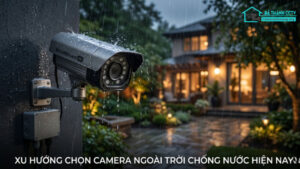 Xu hướng chọn camera ngoài trời chống nước hiện nay