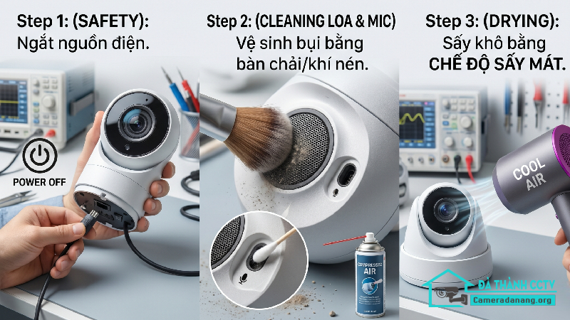 Cách sửa camera bị rè loa khi đàm thoại-3
