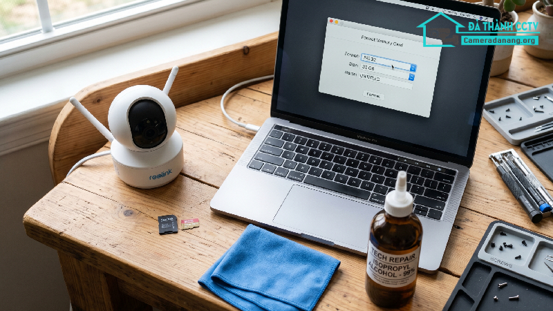 Cách sửa camera không nhận thẻ nhớ tại nhà-1