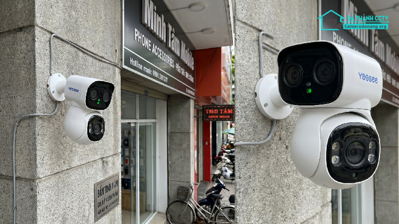 Camera Yoosee 2 Mắt Ngoài Trời Giúp Giám Sát Cửa Hàng Hiệu Quả Ra Sao-2