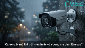 Camera bị mờ khi trời mưa hoặc có sương mù phải làm sao-0