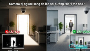 Camera bị ngược sáng do lắp sai hướng, xử lý thế nào-0