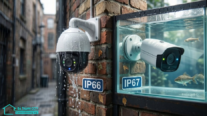 Camera chống nước chuẩn IP66, IP67 khác nhau thế nào-2