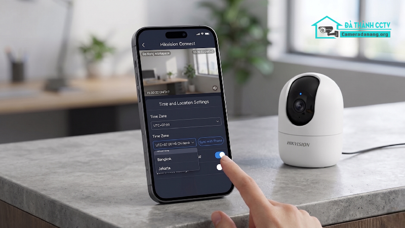 Camera hiển thị sai ngày giờ phải chỉnh ra sao-1