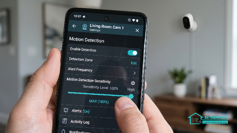 Camera không báo chuyển động dù đã bật tính năng phát hiện-1