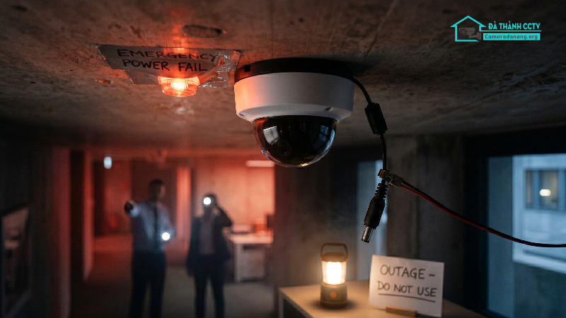 Camera không hoạt động khi mất điện, có giải pháp nào không-1
