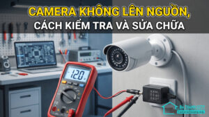 Camera không lên nguồn, cách kiểm tra và sửa chữa-0