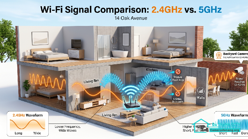Camera không nhận wifi 5GHz, có sửa được không-1