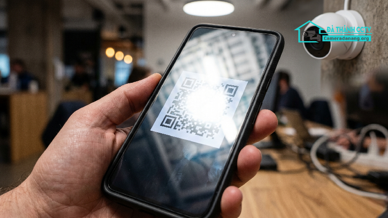 Camera không quét được mã QR khi cài lần đầu-1