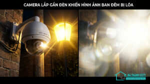 Camera lắp gần đèn khiến hình ảnh ban đêm bị lóa-0