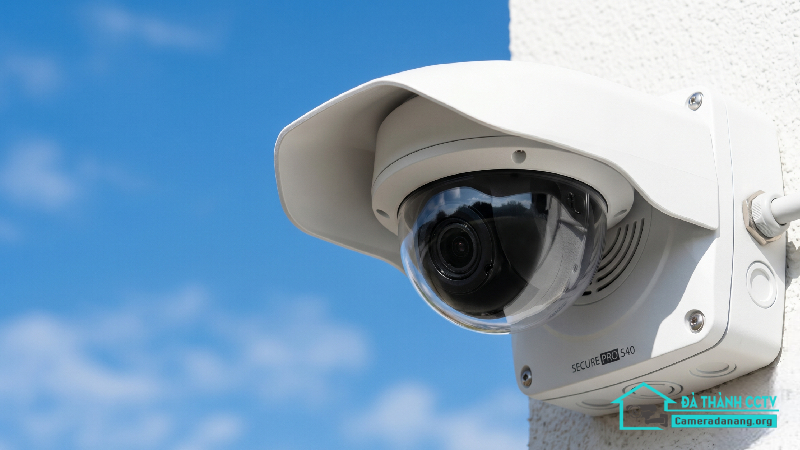 Camera ngoài trời bị nắng chiếu trực tiếp gây mờ hình-1