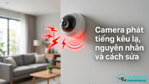 Camera phát tiếng kêu lạ, nguyên nhân và cách sửa-0