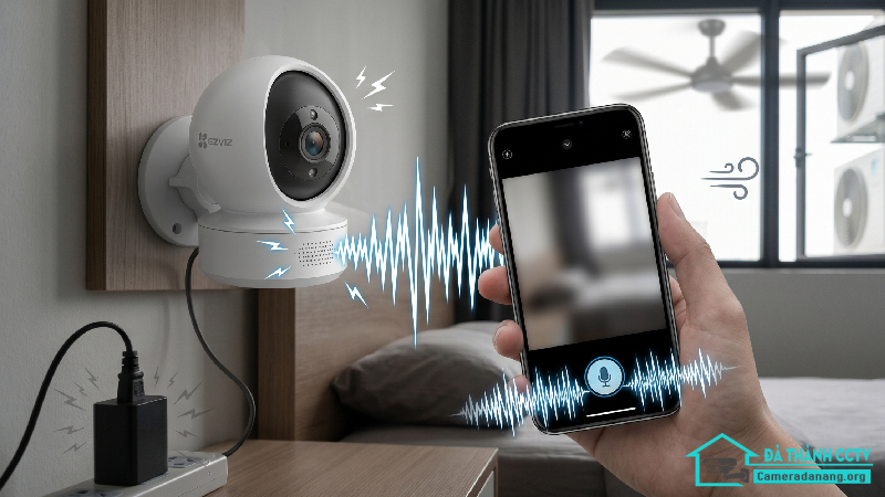 Camera phát tiếng kêu lạ, nguyên nhân và cách sửa-3