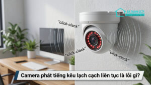 Camera phát tiếng kêu lạch cạch liên tục là lỗi gì-0