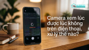 Camera xem lúc được lúc không trên điện thoại, xử lý thế nào-0