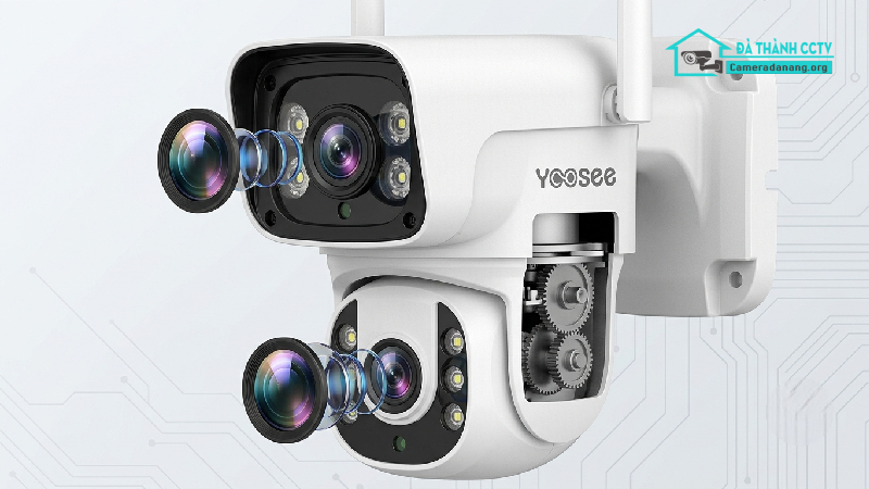 Giám Sát Ban Đêm Có Màu Với Camera Yoosee Năng Lượng Mặt Trời-1