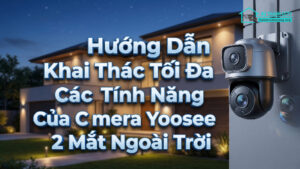 Hướng Dẫn Khai Thác Tối Đa Các Tính Năng Của Camera Yoosee 2 Mắt Ngoài Trời-0