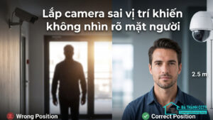 Lắp camera sai vị trí khiến không nhìn rõ mặt người-0
