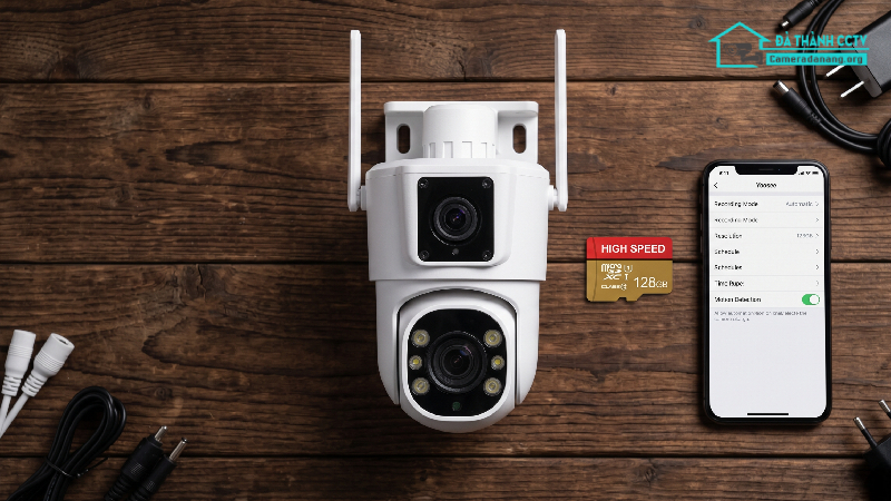 Lưu Trữ Dữ Liệu Dễ Dàng Với Camera Yoosee 2 Mắt Ngoài Trời-2