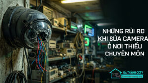 Những rủi ro khi sửa camera ở nơi thiếu chuyên môn-0