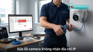 Sửa lỗi camera không nhận địa chỉ IP-0