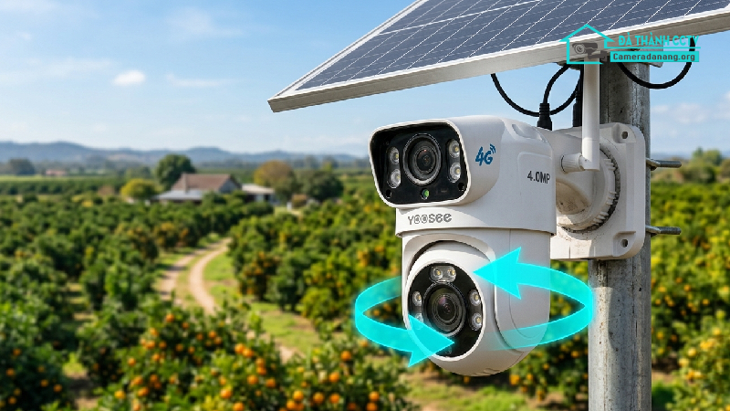 Tính Năng Quay Quét 360 Độ Trên Camera Yoosee Sim 4G Năng Lượng Mặt Trời-1